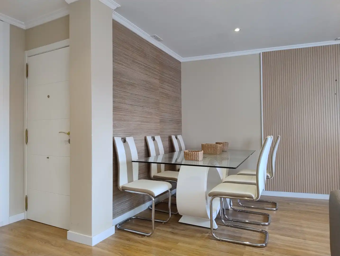 Dining room of Flat for rent in Lugo  with Heating, Furnished and Oven