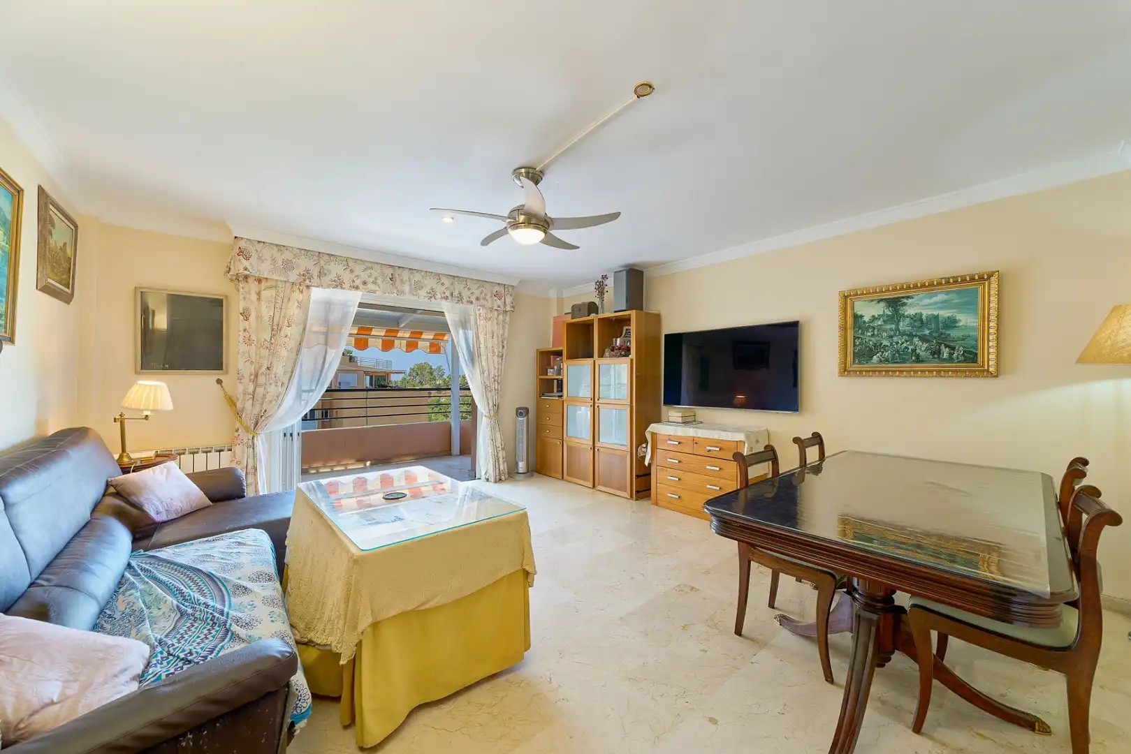 Sala de estar de Piso en venta en Málaga con Aire acondicionado, Calefacción y Terraza