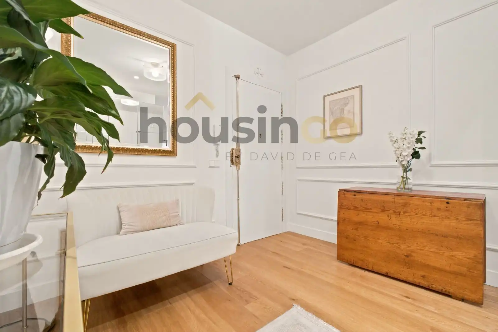 Sala de estar de Piso en venta en Madrid con Aire acondicionado, Calefacción y Parquet