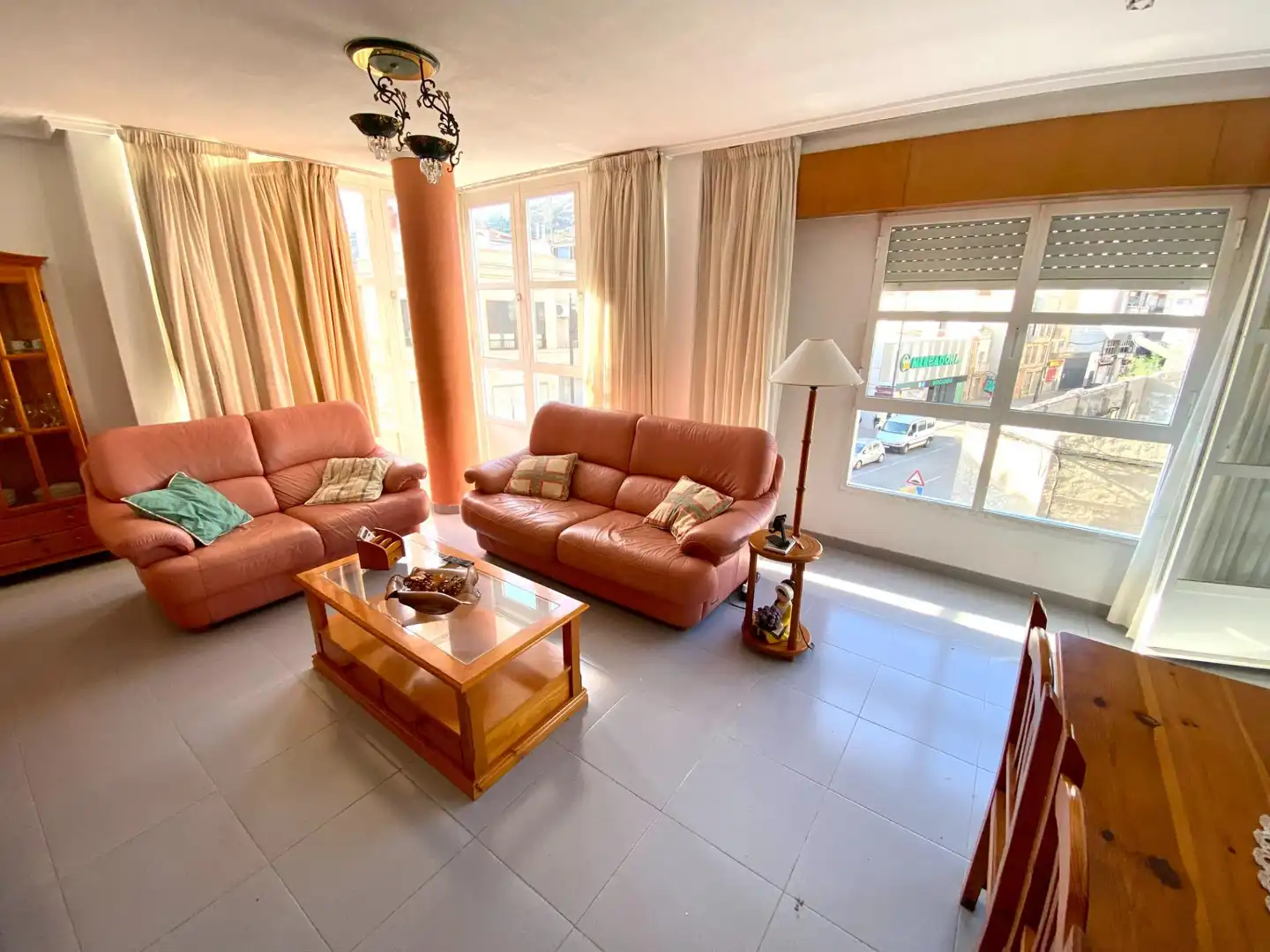 Living room of Flat for rent in Orihuela  with Air Conditioner and Balcony