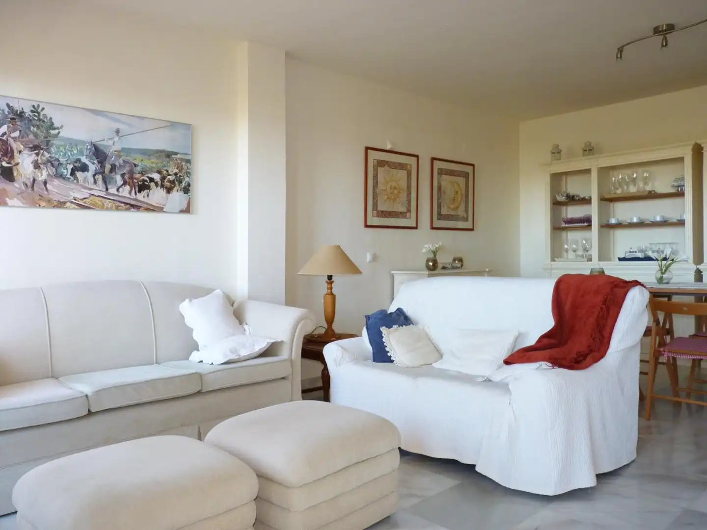 Wohnzimmer von Maisonette zum Verkauf in Vélez-Málaga mit Klimaanlage, Heizung und Privatgarten