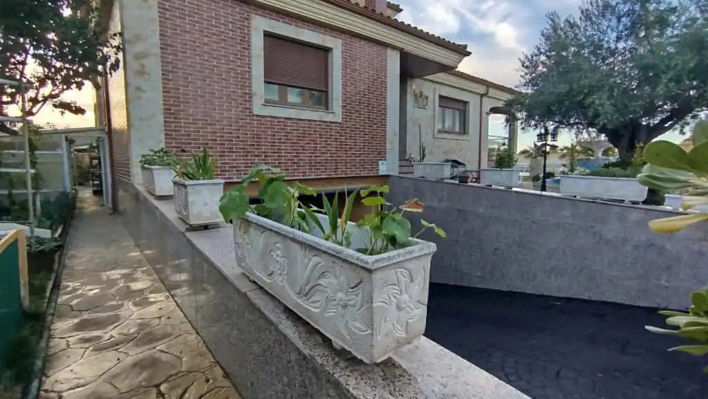 Jardí de Casa o xalet en venda en Villamayor amb Calefacció, Jardí privat i Terrassa