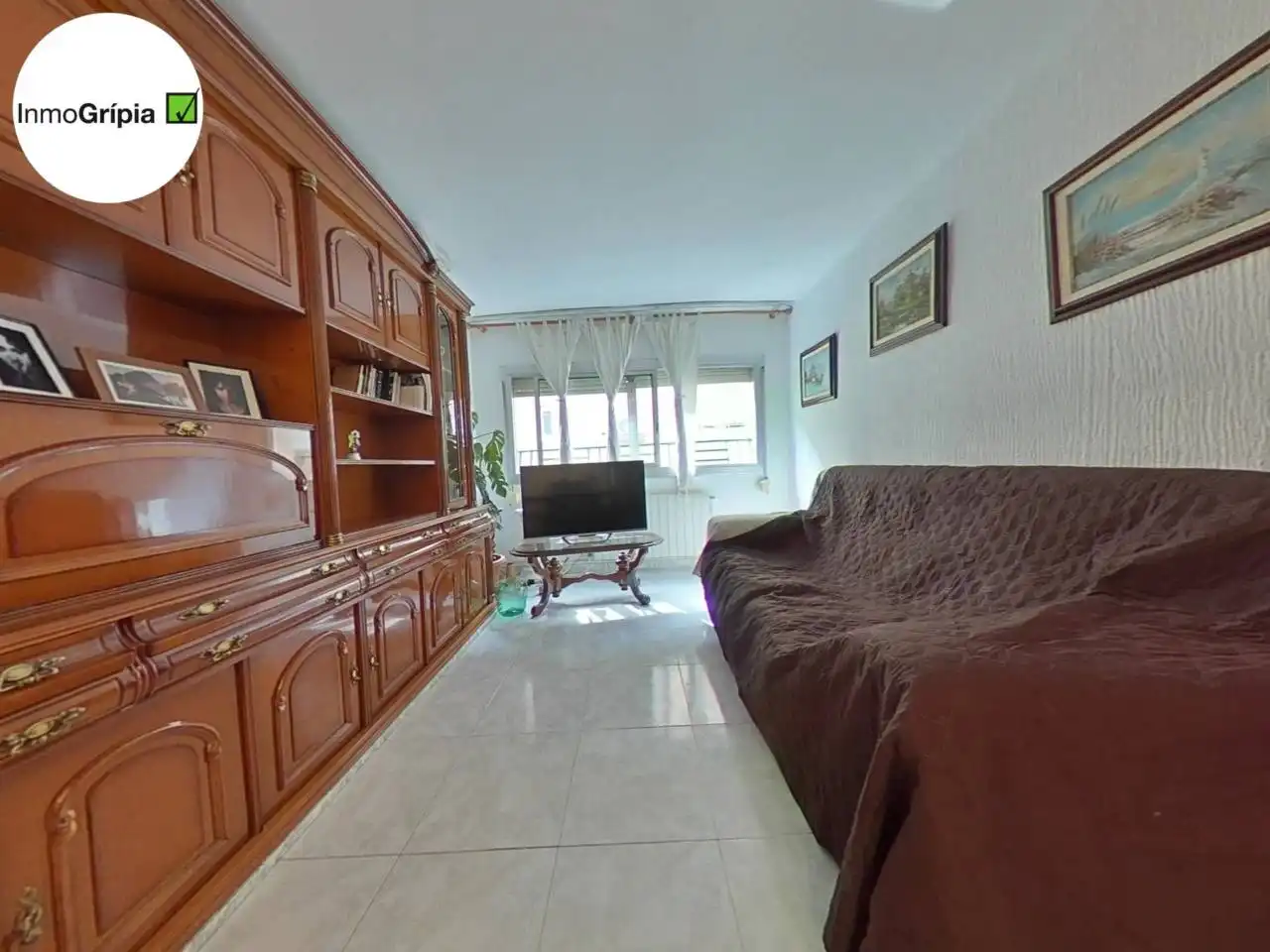 Sala d'estar de Pis en venda en Terrassa amb Aire condicionat, Calefacció i Traster