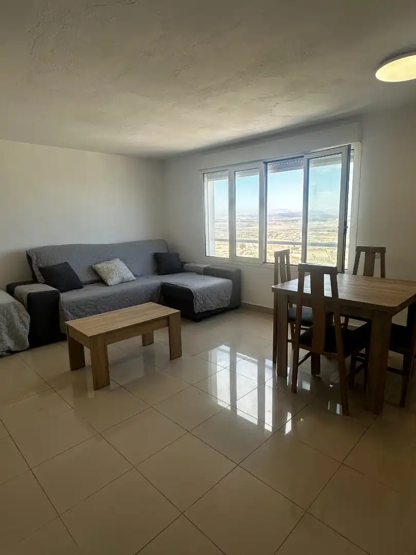 Living room of Flat for rent in Mojácar  with Air Conditioner, Furnished and Pets allowed