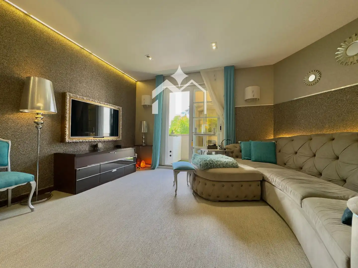 Sala d'estar de Apartament en venda en Pontevedra Capital  amb Aire condicionat, Calefacció i Terrassa