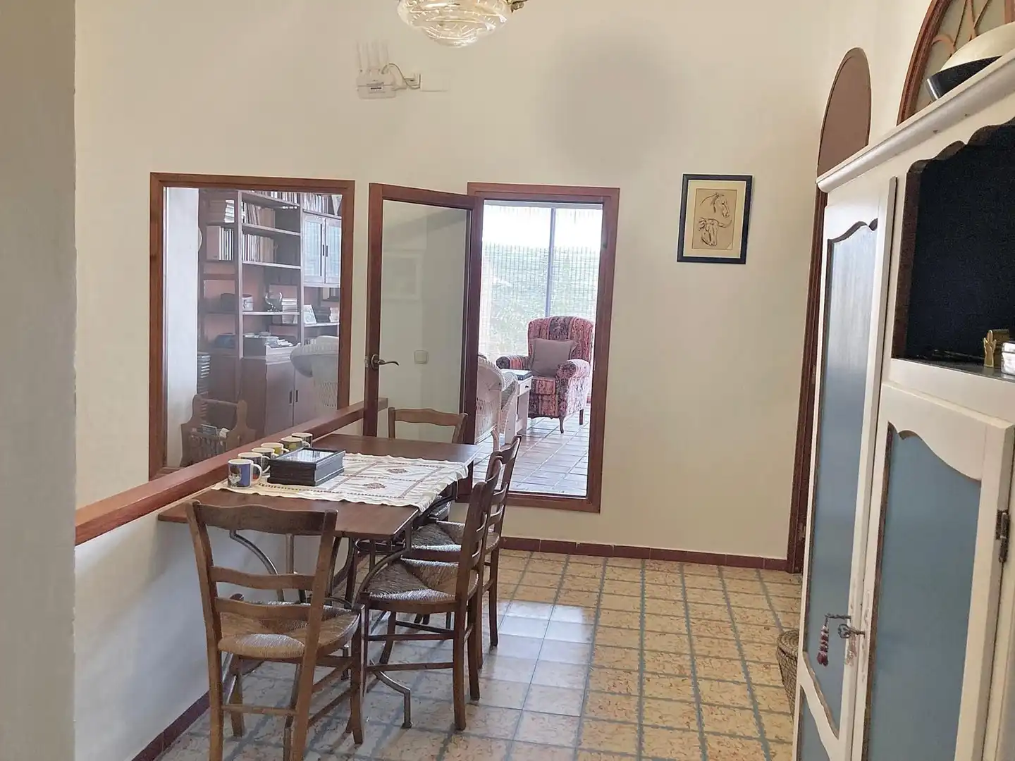 Comedor de Finca rústica en venta en Benimeli con Aire acondicionado, Calefacción y Jardín privado