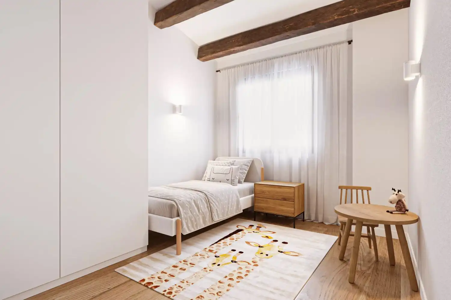 Bedroom of Houses for sale in Sant Vicenç Dels Horts  with Air Conditioner, Heating and Terrace