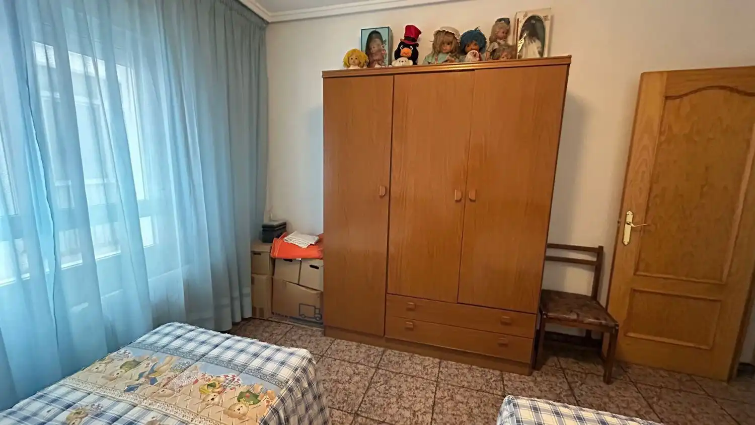 Schlafzimmer von Wohnung zum Verkauf in Albacete mit Klimaanlage, Heizung und Balkon