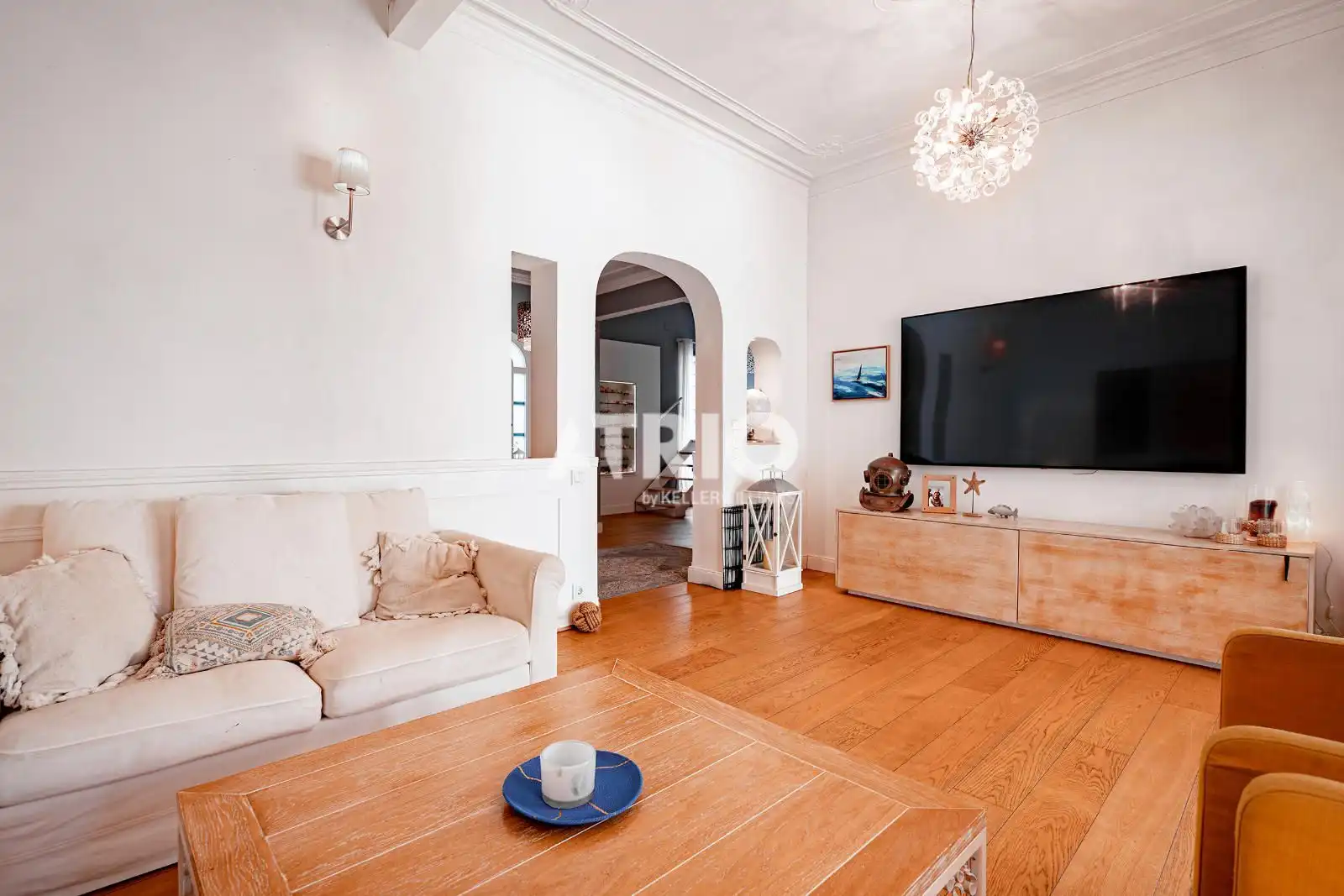 Living room of Houses for sale in  Palma de Mallorca  with Air Conditioner, Private garden and Terrace