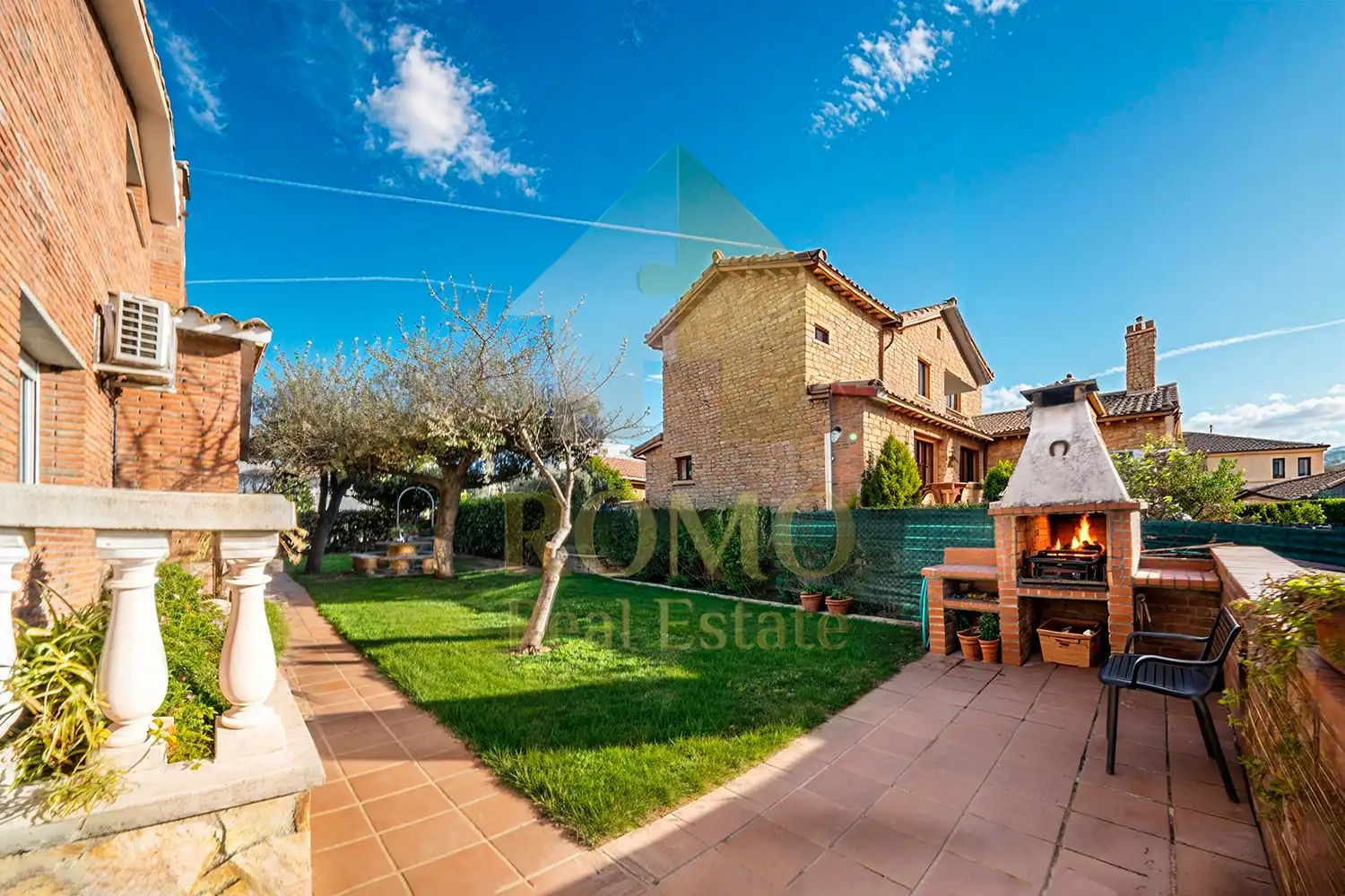 Jardín de Casa o chalet en venta en L'Ametlla del Vallès con Aire acondicionado, Calefacción y Jardín privado