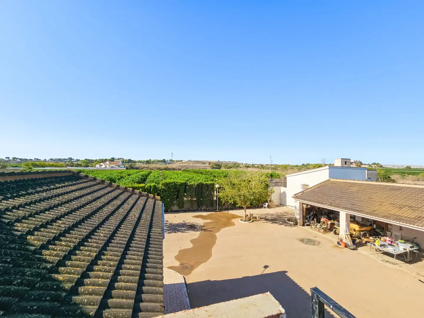 Terraza de Finca rústica en venta en Algorfa con Aire acondicionado, Calefacción y Terraza