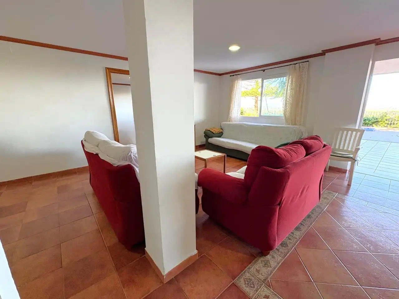Sala de estar de Casa o chalet en venta en Chiva con Aire acondicionado, Jardín privado y Terraza