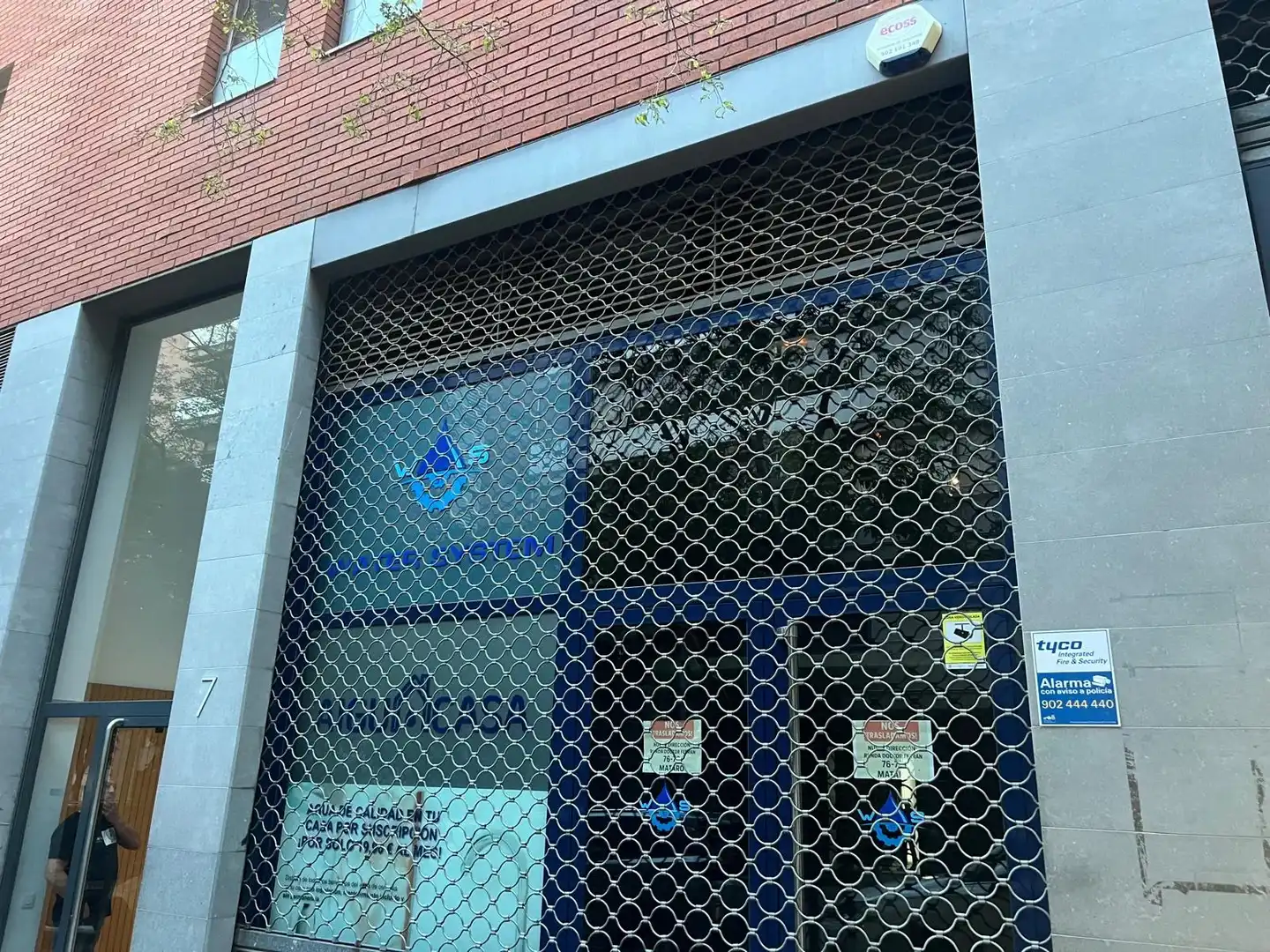 Exterior view of Commercial properties for rent in Mataró  with Air Conditioner
