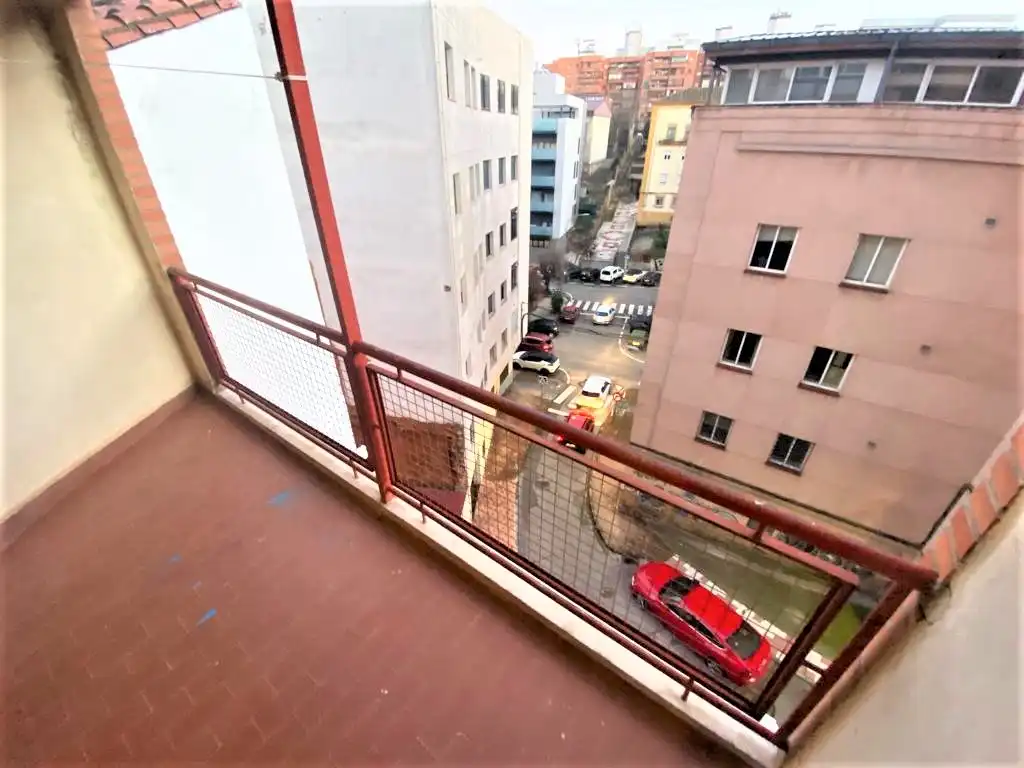 Balcony of Flat for rent in Cáceres  with Heating, Terrace and Furnished