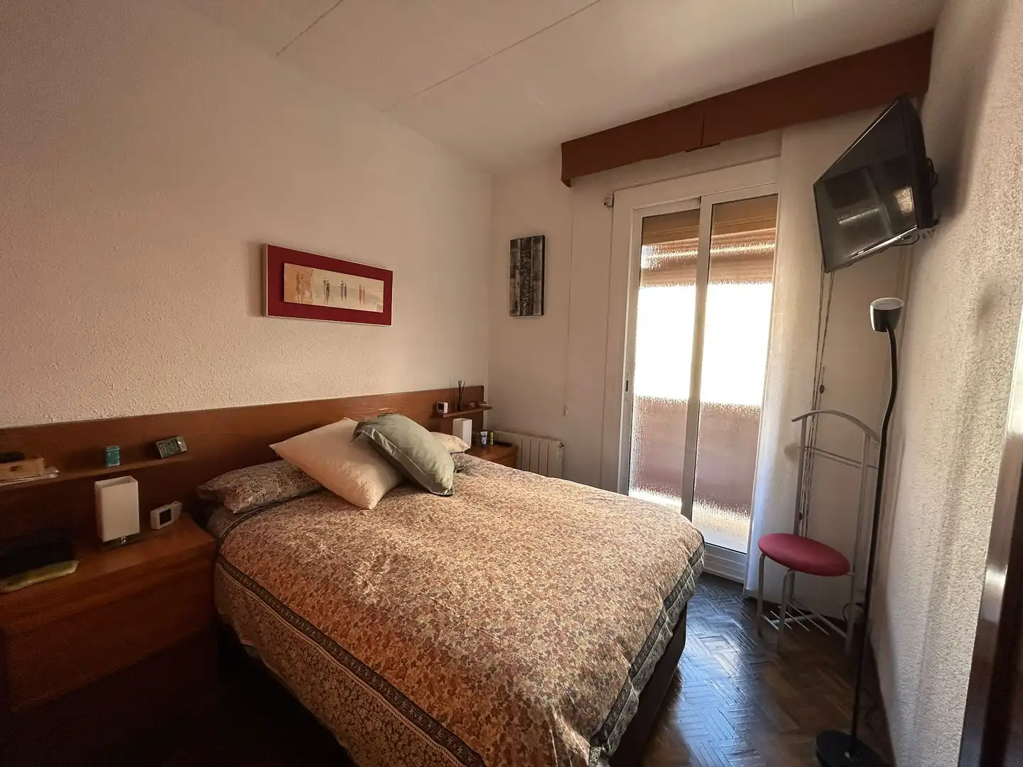 Bedroom of Flat for sale in L'Hospitalet de Llobregat  with Balcony