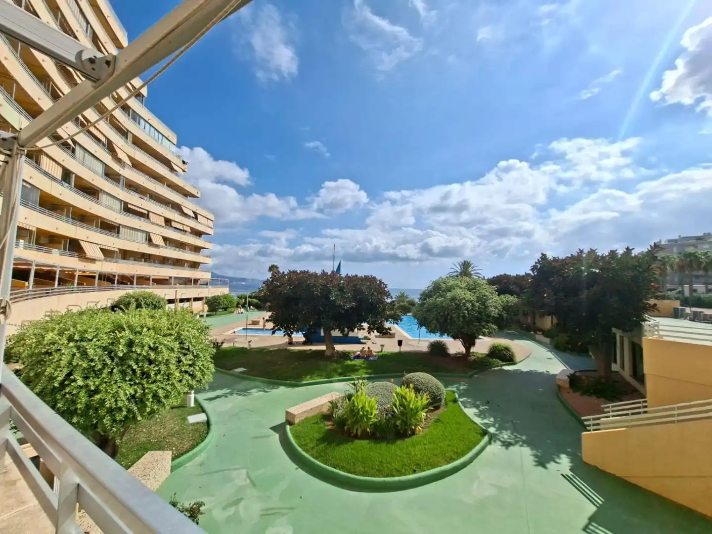 Vista exterior de Apartamento en venta en Calpe / Calp con Aire acondicionado, Calefacción y Amueblado