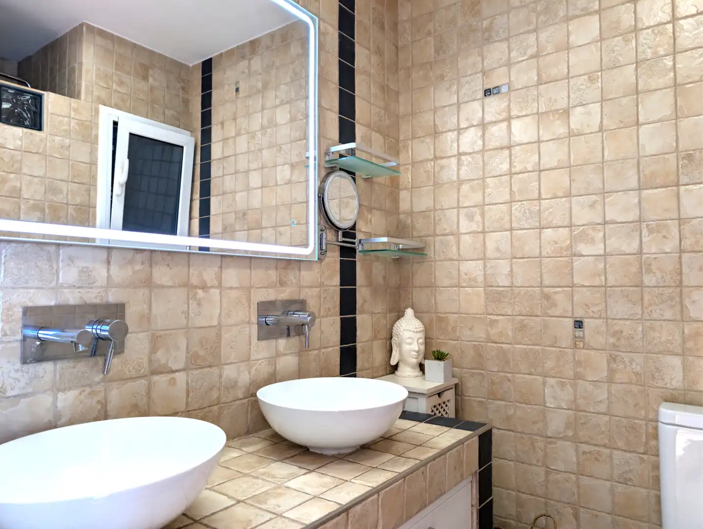 Badezimmer von Dachboden zum Verkauf in Manresa mit Klimaanlage, Parkett und Terrasse