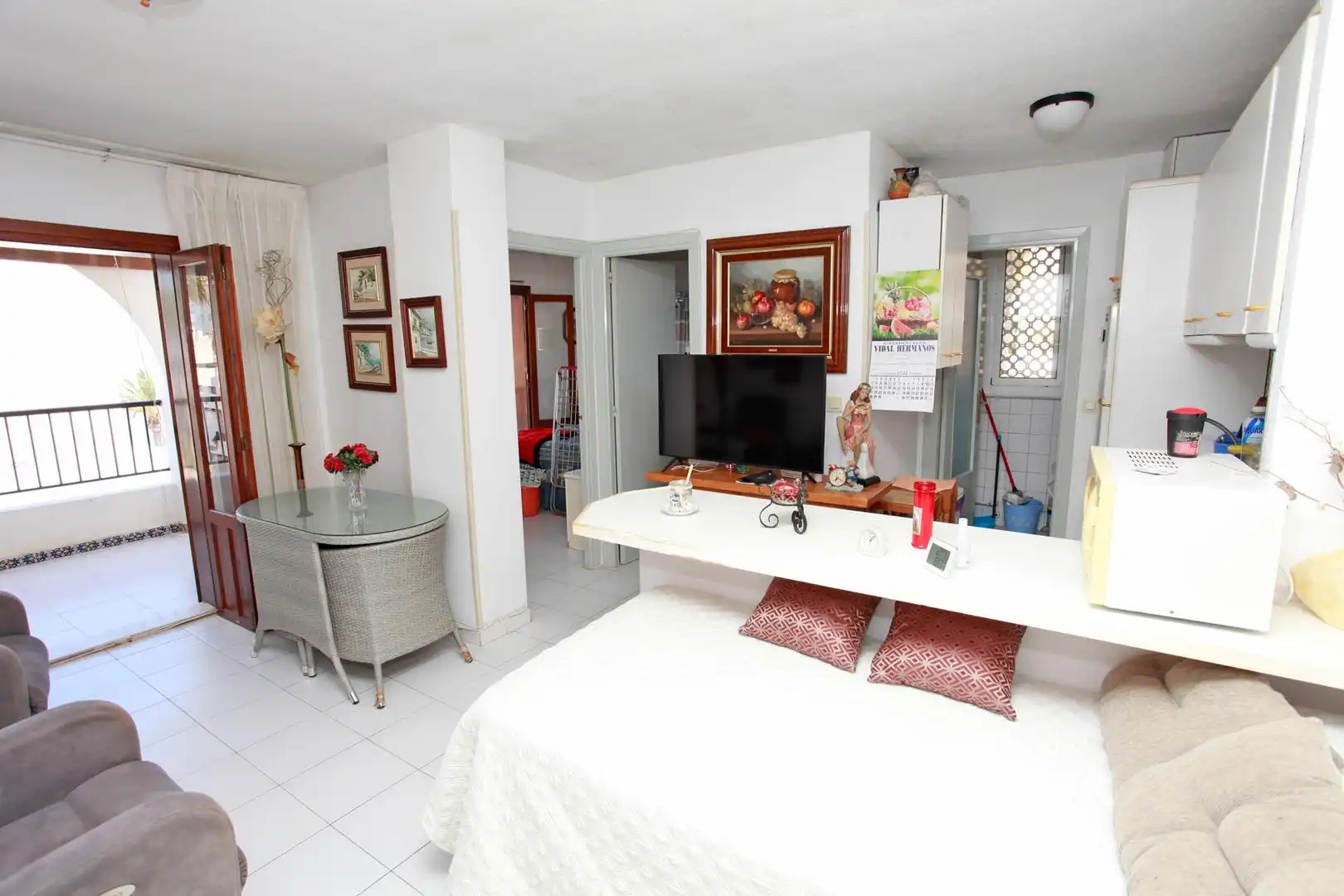 Habitación de Apartamento en venta en La Manga del Mar Menor con Jardín privado, Terraza y Amueblado