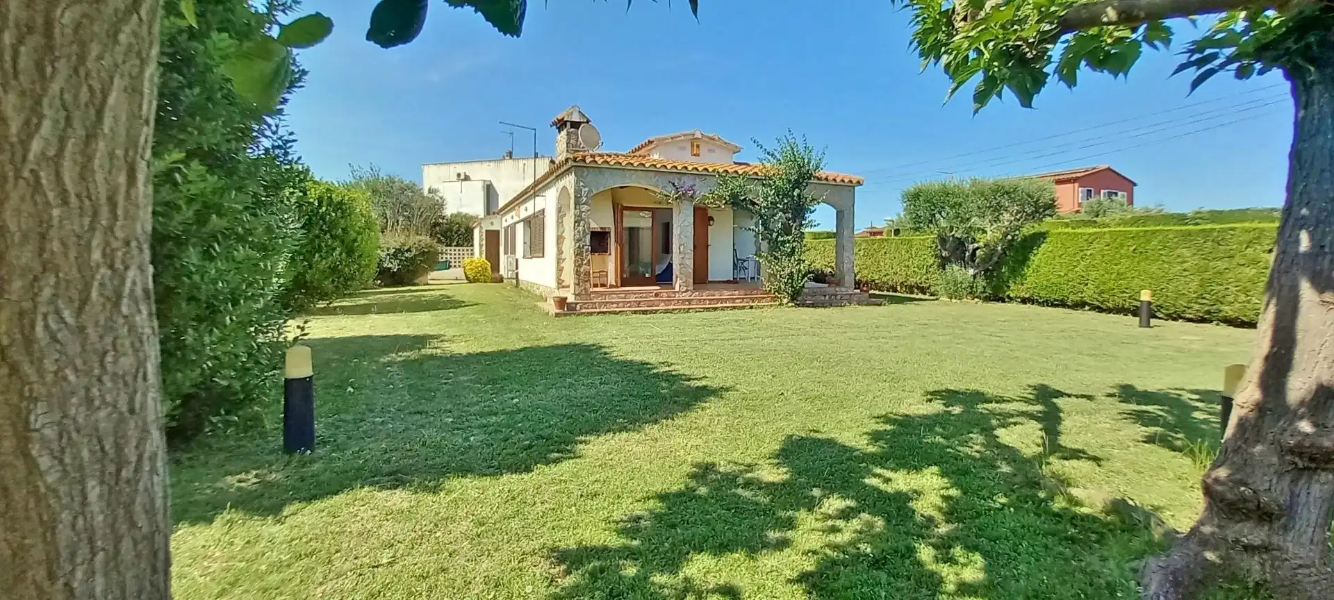 Jardín de Casa o chalet en venta en Ventalló con Aire acondicionado y Jardín privado