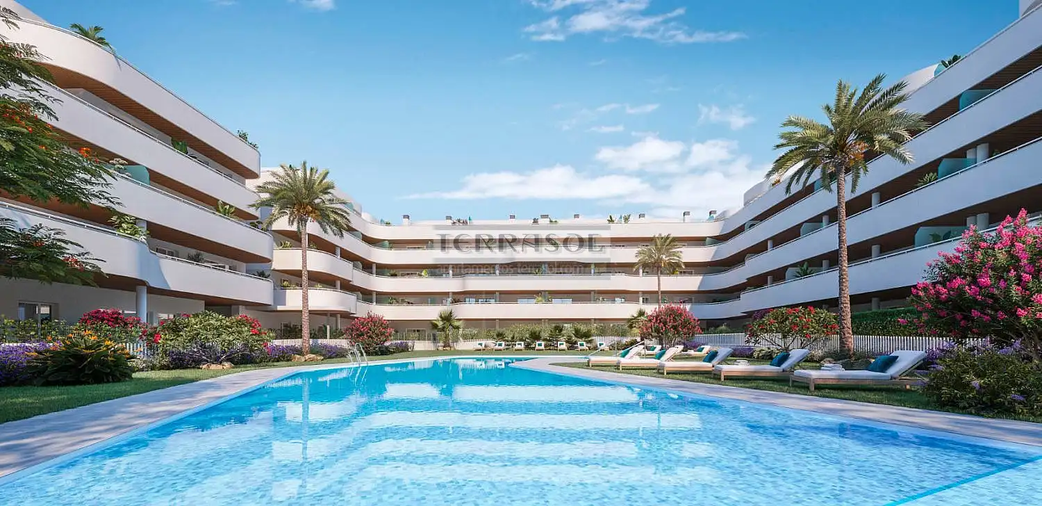 Vista exterior de Pis en venda en Torrox amb Aire condicionat, Calefacció i Jardí privat