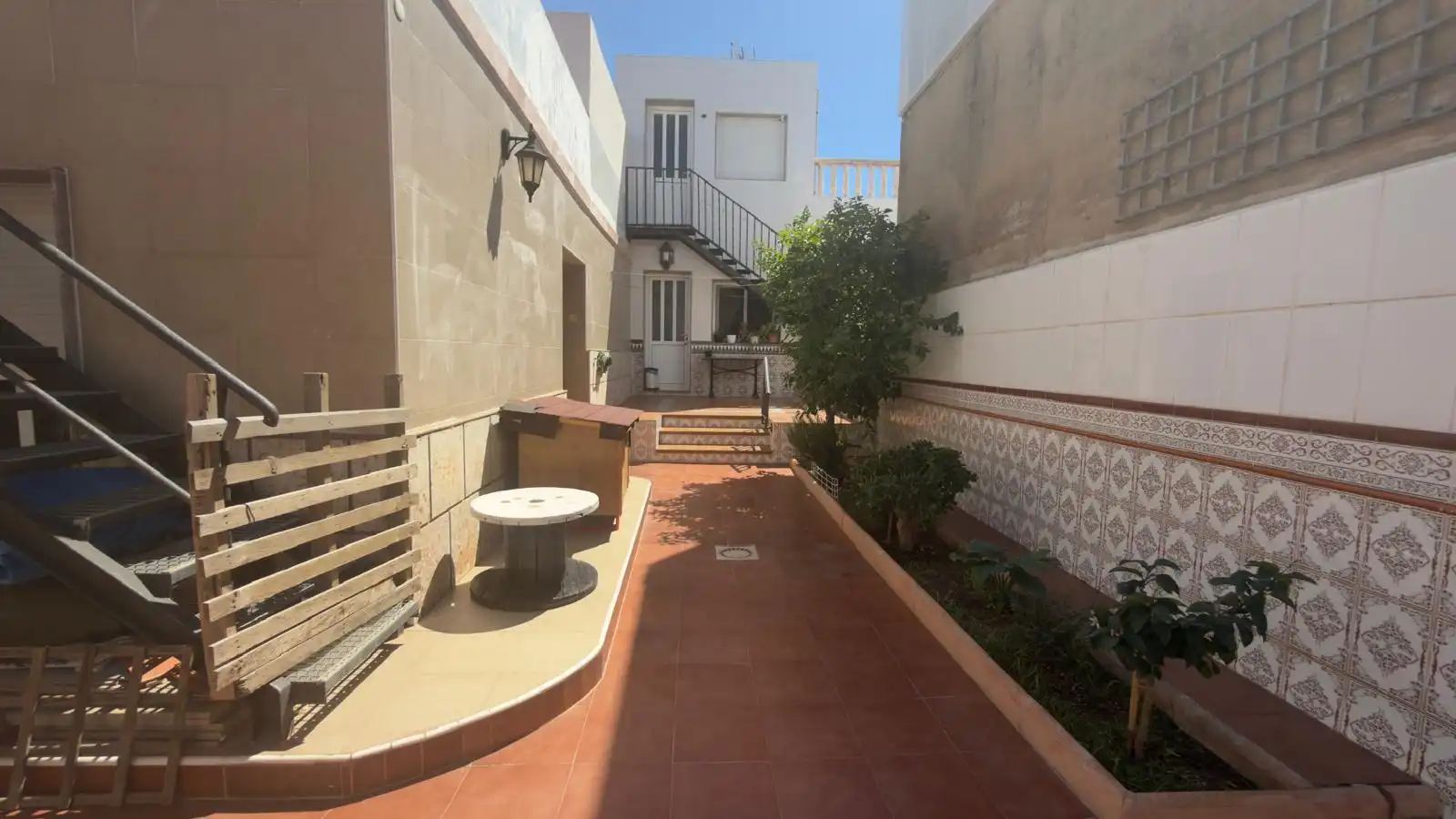 Jardí de Casa adosada en venda en La Unión amb Aire condicionat, Jardí privat i Terrassa