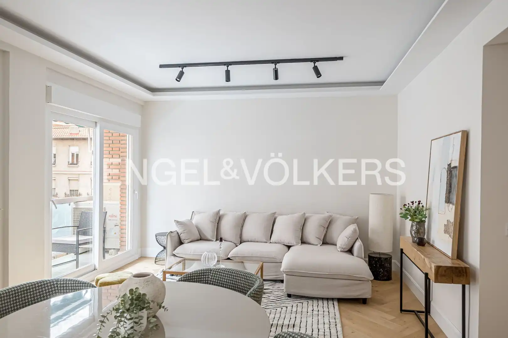Sala de estar de Piso en venta en Madrid con Aire acondicionado, Calefacción y Parquet
