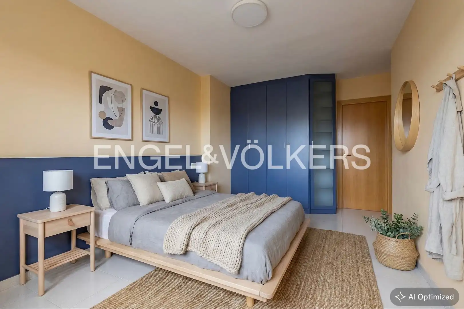 Bedroom of Flat for sale in Sant Joan Despí  with Air Conditioner, Heating and Terrace