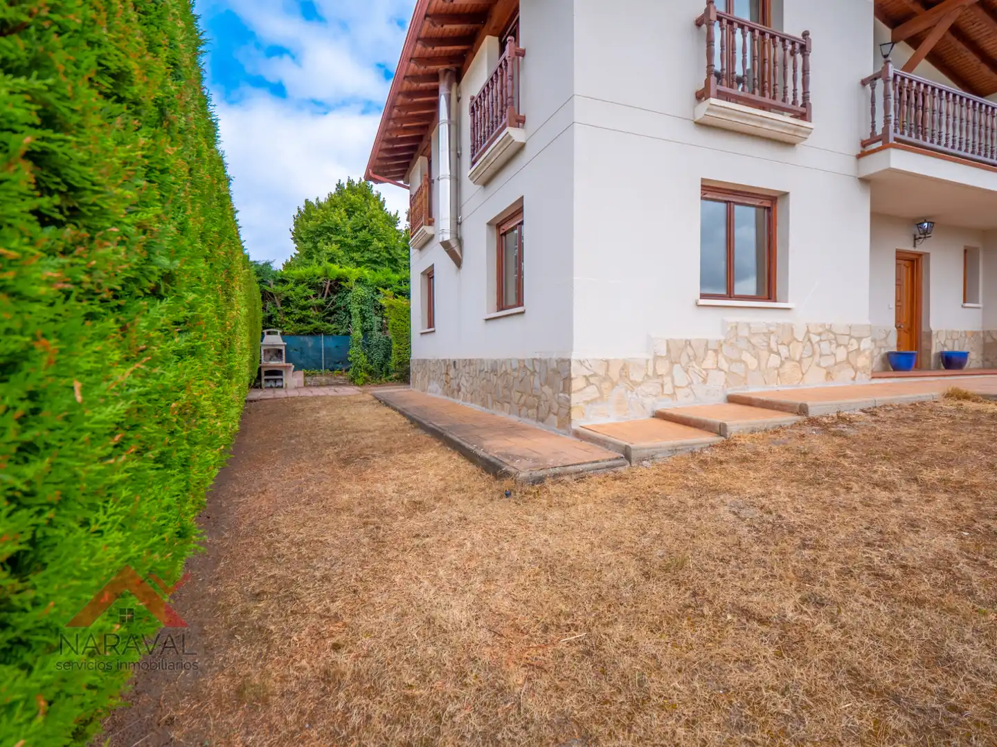 Jardí de Casa o xalet en venda en Zigoitia amb Calefacció, Jardí privat i Parquet