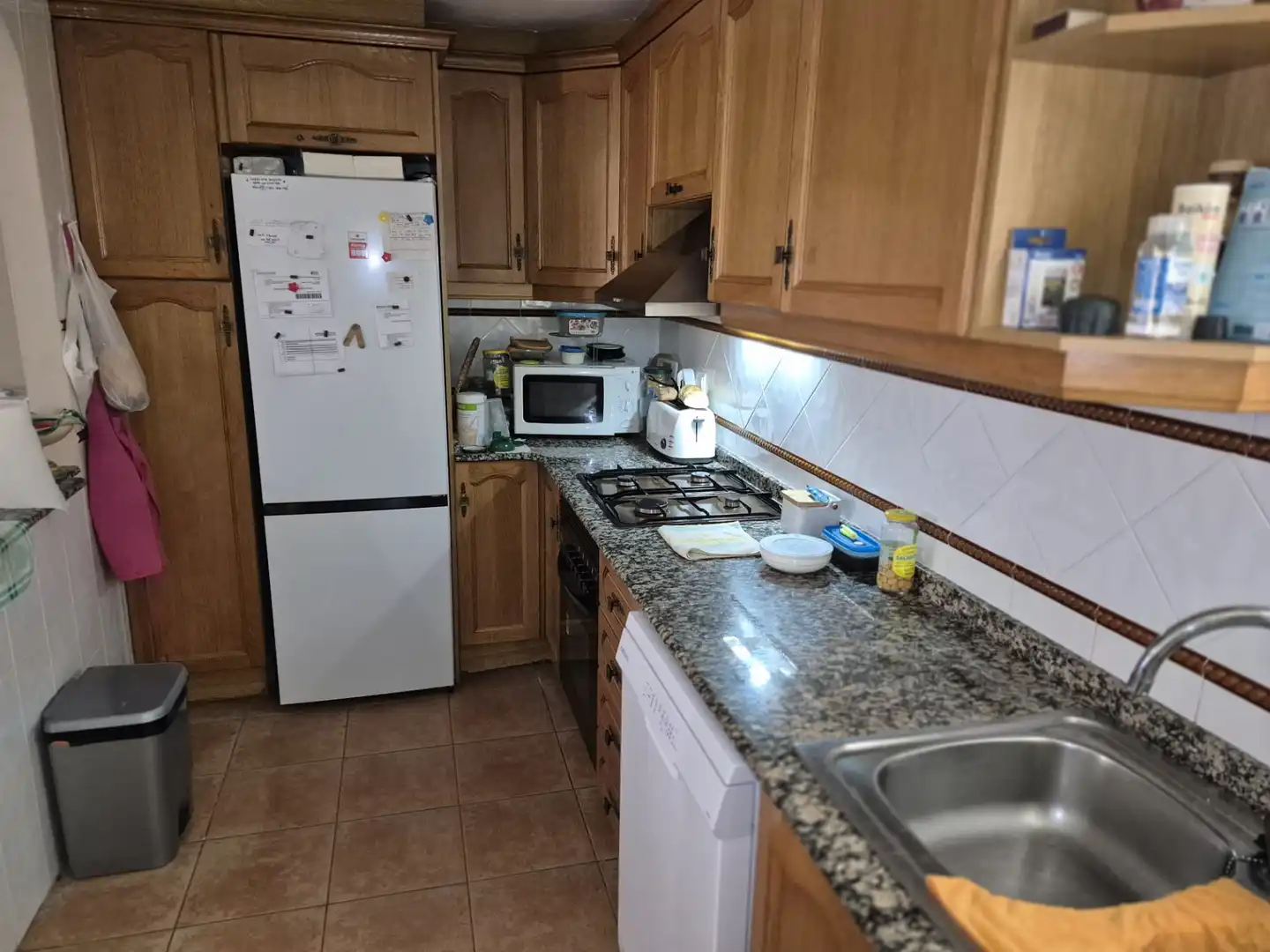 Kitchen of Flat for sale in Riba-roja de Túria  with Air Conditioner, Balcony and Internet