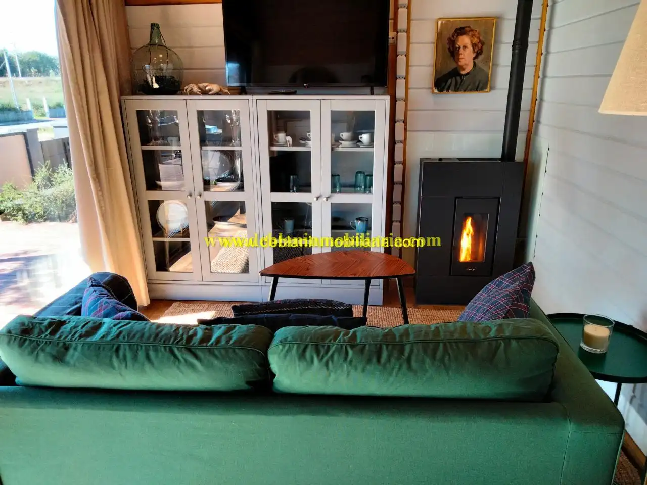 Living room of Houses for rent in Tui  with Heating, Private garden and Furnished