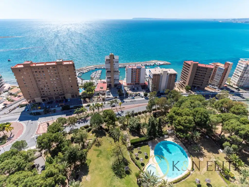 Vista exterior de Àtic en venda en Alicante / Alacant amb Jardí privat, Terrassa i Piscina