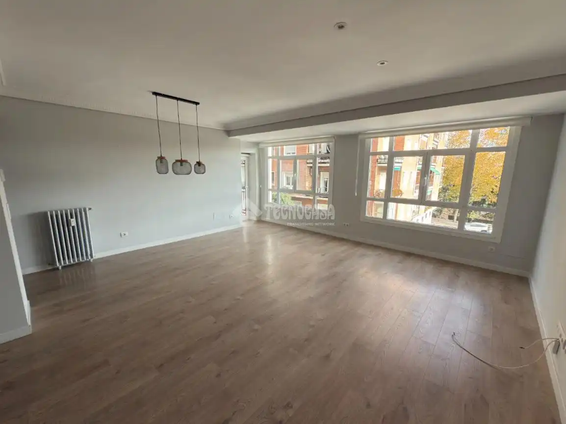 Sala de estar de Piso de alquiler en Barrio de Salamanca