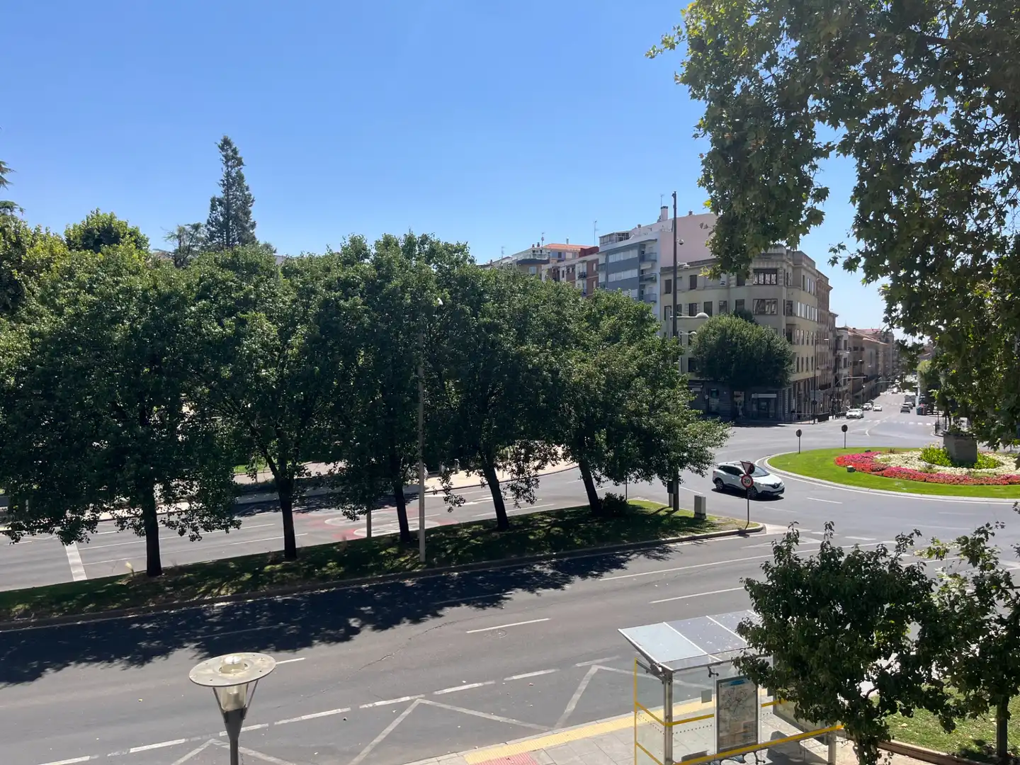 Exterior view of Flat for sale in Salamanca  with Heating, Parquet flooring and Furnished
