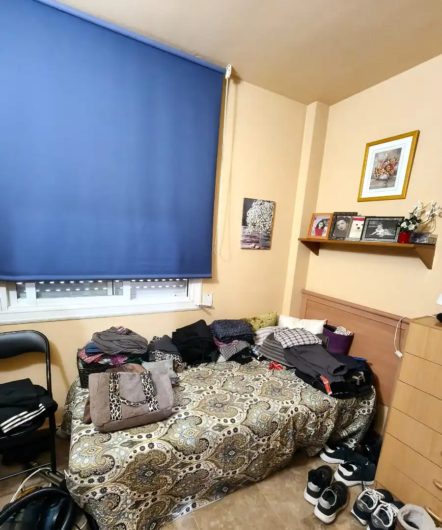 Schlafzimmer von Maisonette zum Verkauf in L'Hospitalet de Llobregat mit Klimaanlage, Heizung und Balkon