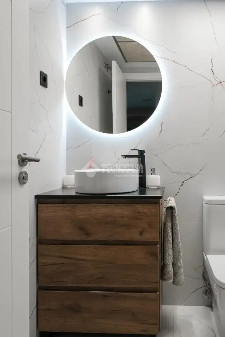Bathroom of Detached homes for sale in Arroyomolinos (Madrid)  with Air Conditioner, Heating and Private garden