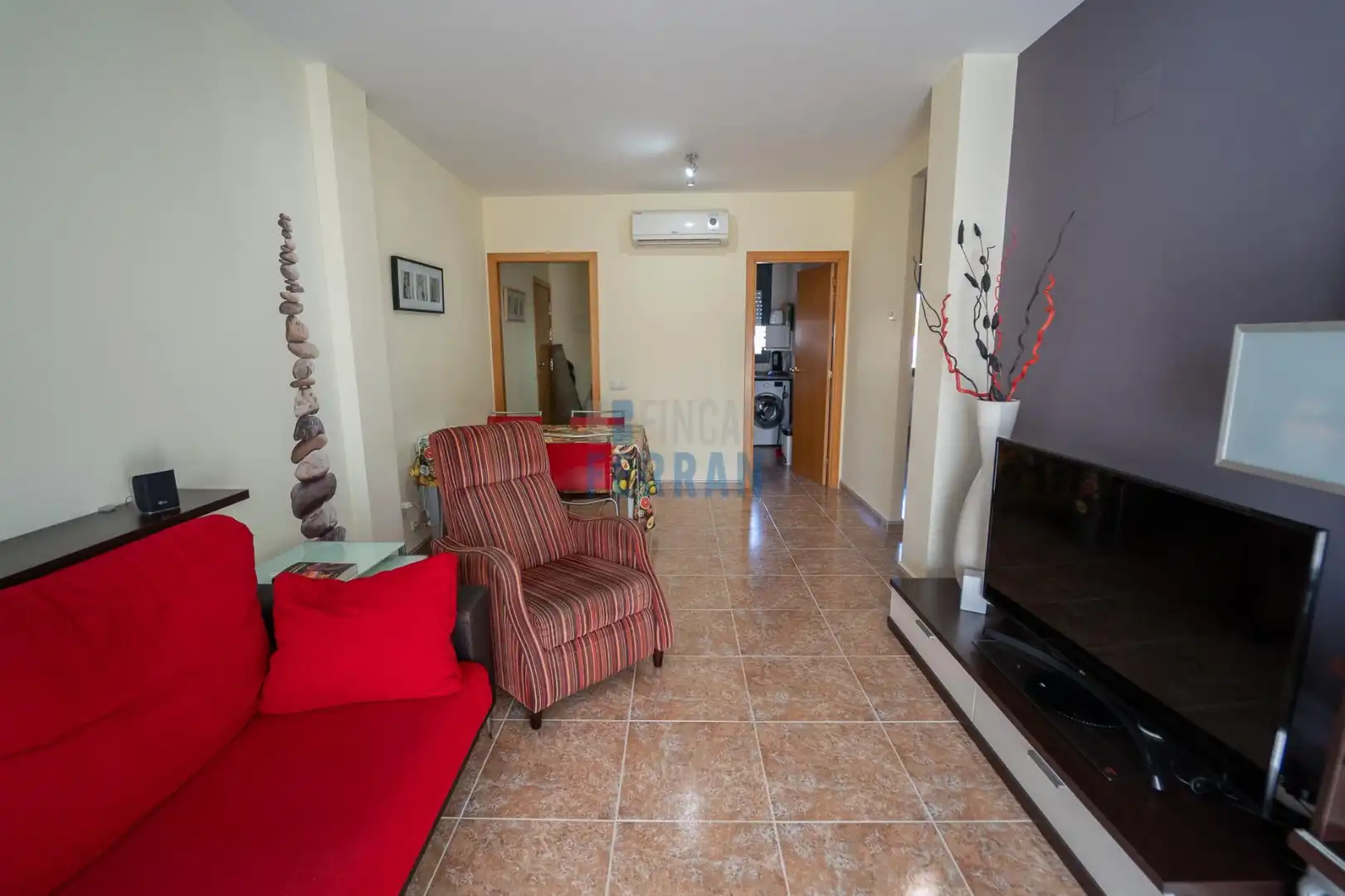 Sala d'estar de Apartament en venda en El Vendrell amb Aire condicionat, Calefacció i Terrassa