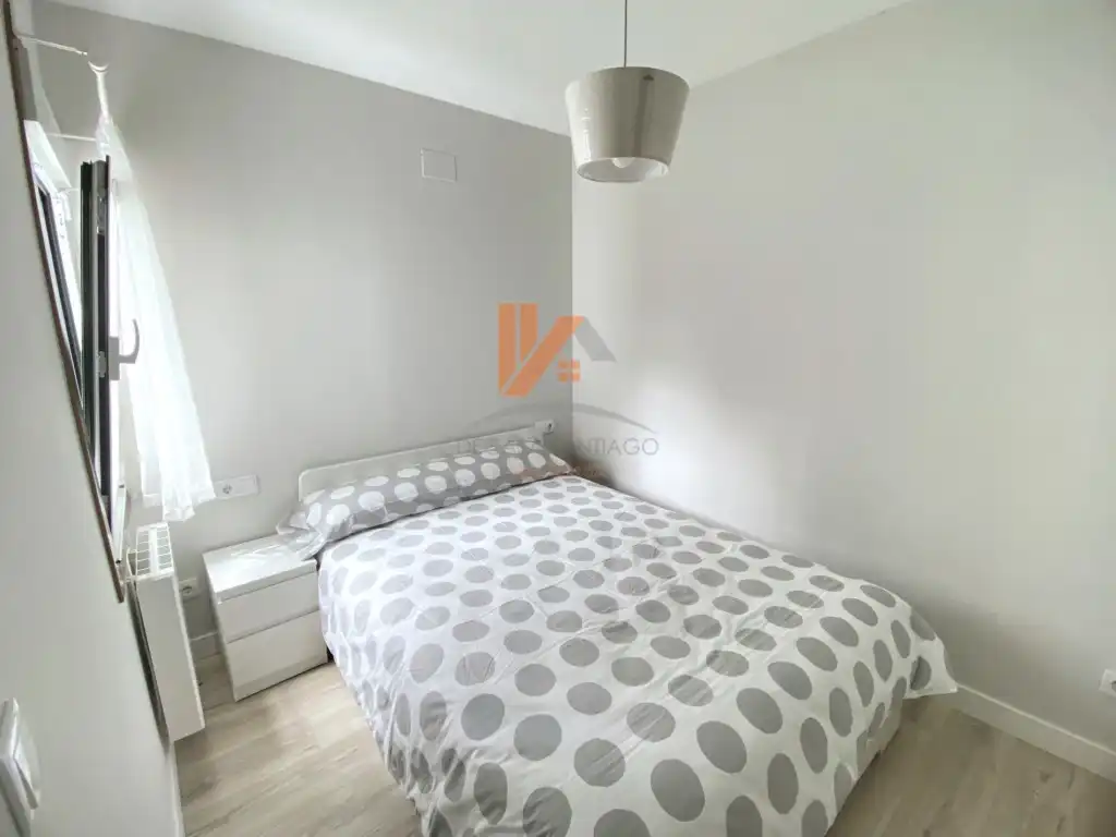 Bedroom of Houses for rent in Santiago de Compostela   with Private garden, Terrace and Furnished