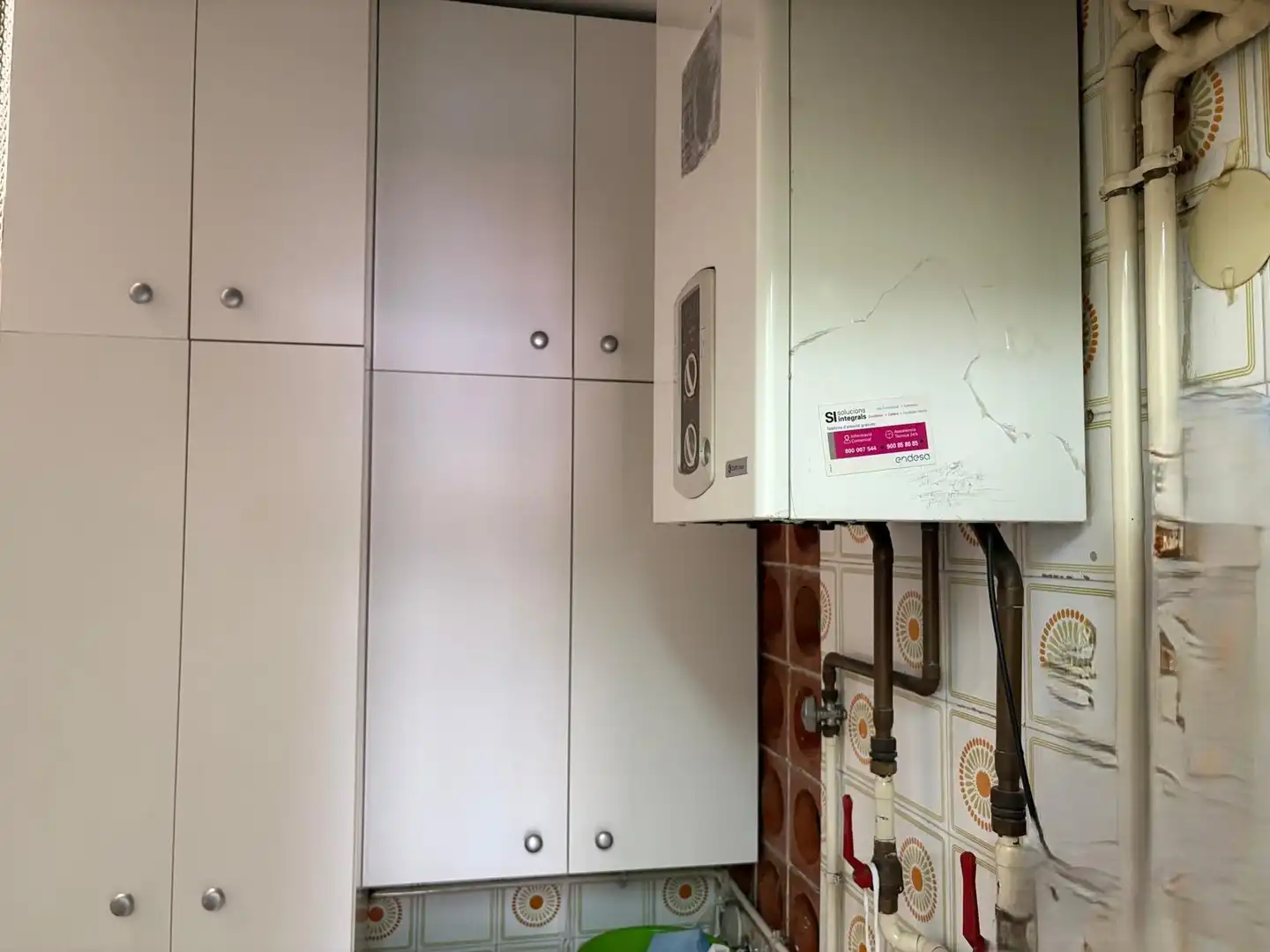 Kitchen of Flat for sale in Granollers  with Air Conditioner, Heating and Furnished