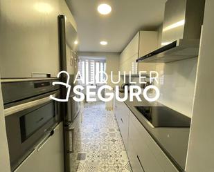 Kitchen of Flat to rent in  Madrid Capital  with Air Conditioner and Swimming Pool