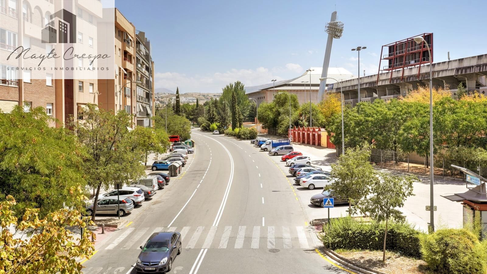 Exterior view of Flat to rent in  Granada Capital  with Air Conditioner, Heating and Terrace
