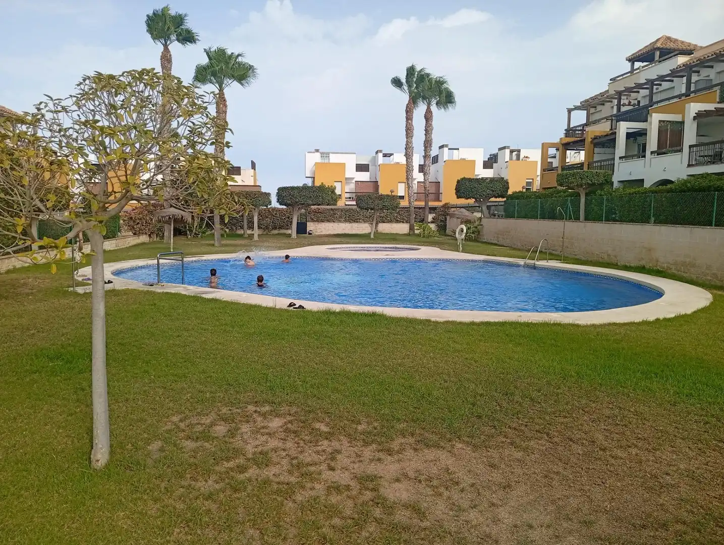 Swimming pool of Apartments for sale in Vera  with Air Conditioner, Private garden and Terrace