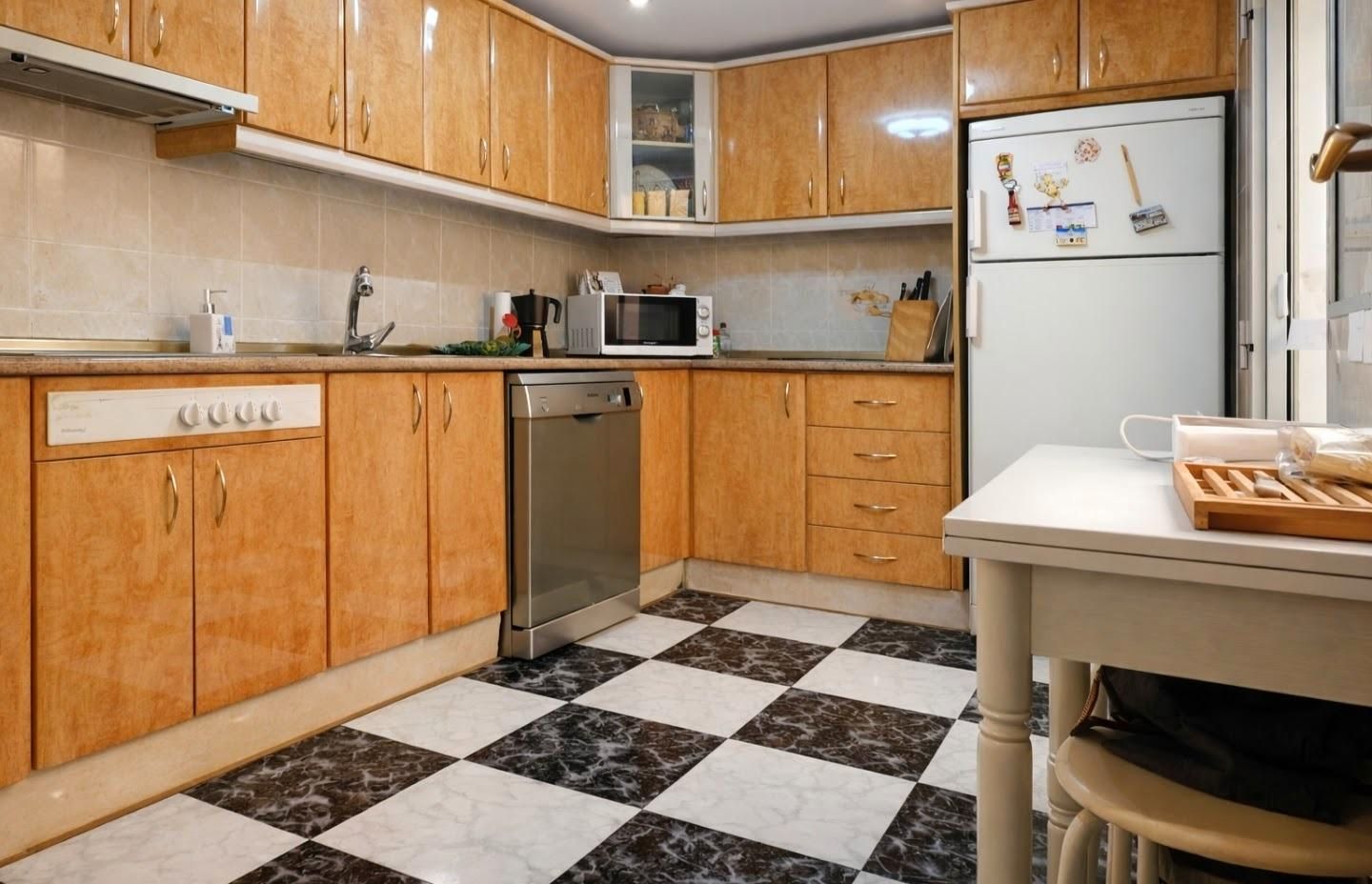 Cocina de Casa o chalet en venta en Puertollano con Aire acondicionado, Terraza y Trastero