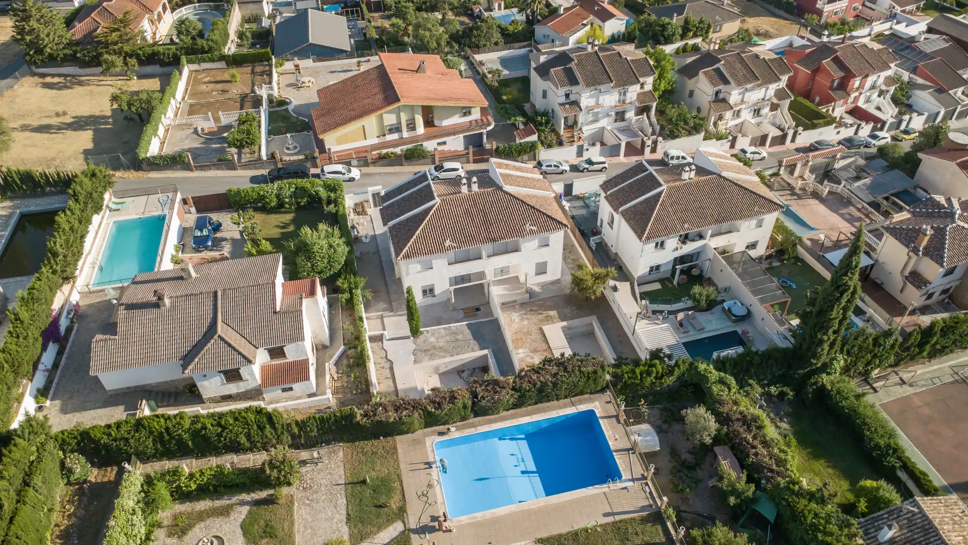 Vista exterior de Casa o xalet en venda en Padul amb Jardí privat, Piscina i Balcó