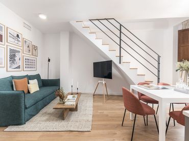 Mini appartamento con balcone in affitto a Extramurs