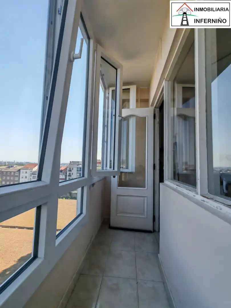 Balcony of Flat for sale in Ferrol  with Balcony