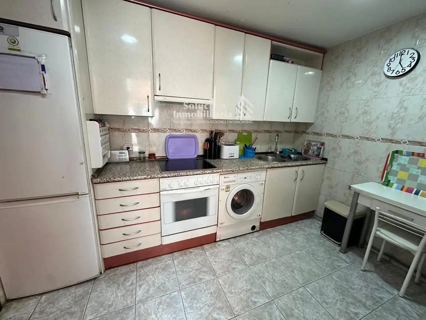 Kitchen of Flat for rent in Salamanca  with Heating, Terrace and Furnished
