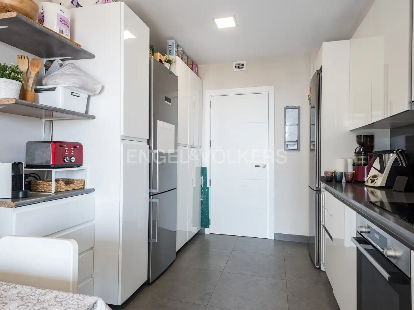 Kitchen of Flat for sale in Barcelona  with Air Conditioner, Heating and Parquet flooring