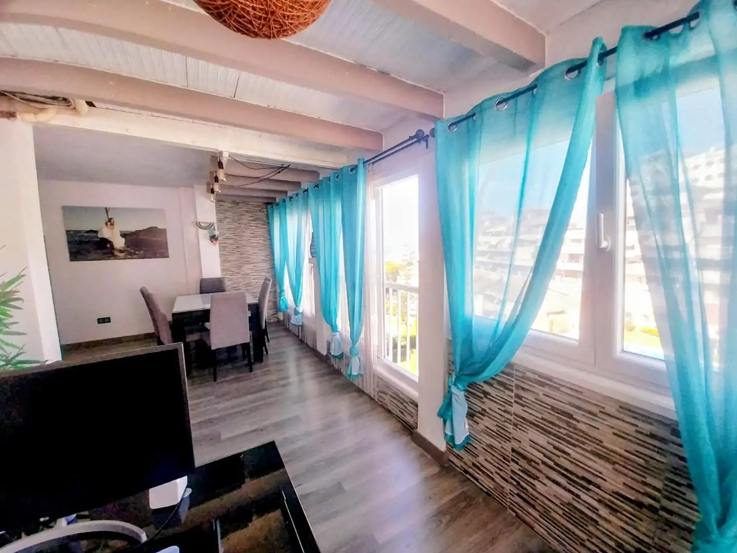 Dining room of Attic for sale in Benalmádena  with Air Conditioner, Heating and Terrace
