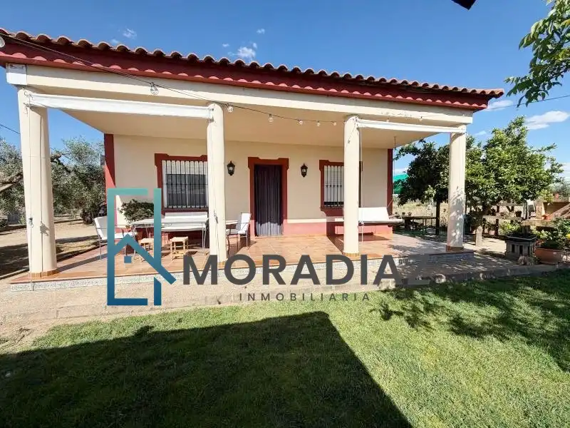 Vista exterior de Casa o chalet en venta en Don Benito con Aire acondicionado, Jardín privado y Terraza