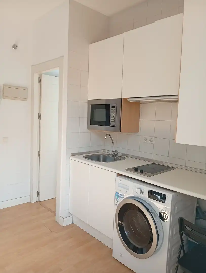 Cocina de Piso de alquiler en Málaga Capital con Aire acondicionado y Amueblado